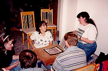 Scrabble: Les, Tomstaafl, Christine, Eli, Linda