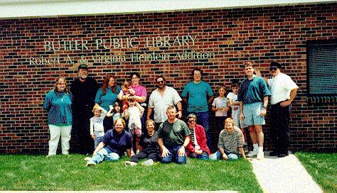Les, BC, Nora, kids, Gail, Linda, Beth, Fader, Doc, Rosie, Tom, Jai, JT, WJaKe